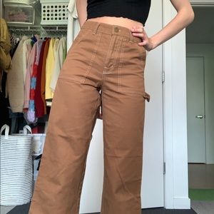 Tan painter pants